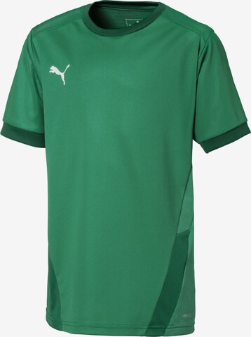 Maglia funzionale 'TeamGOAL 23' di PUMA in verde: frontale