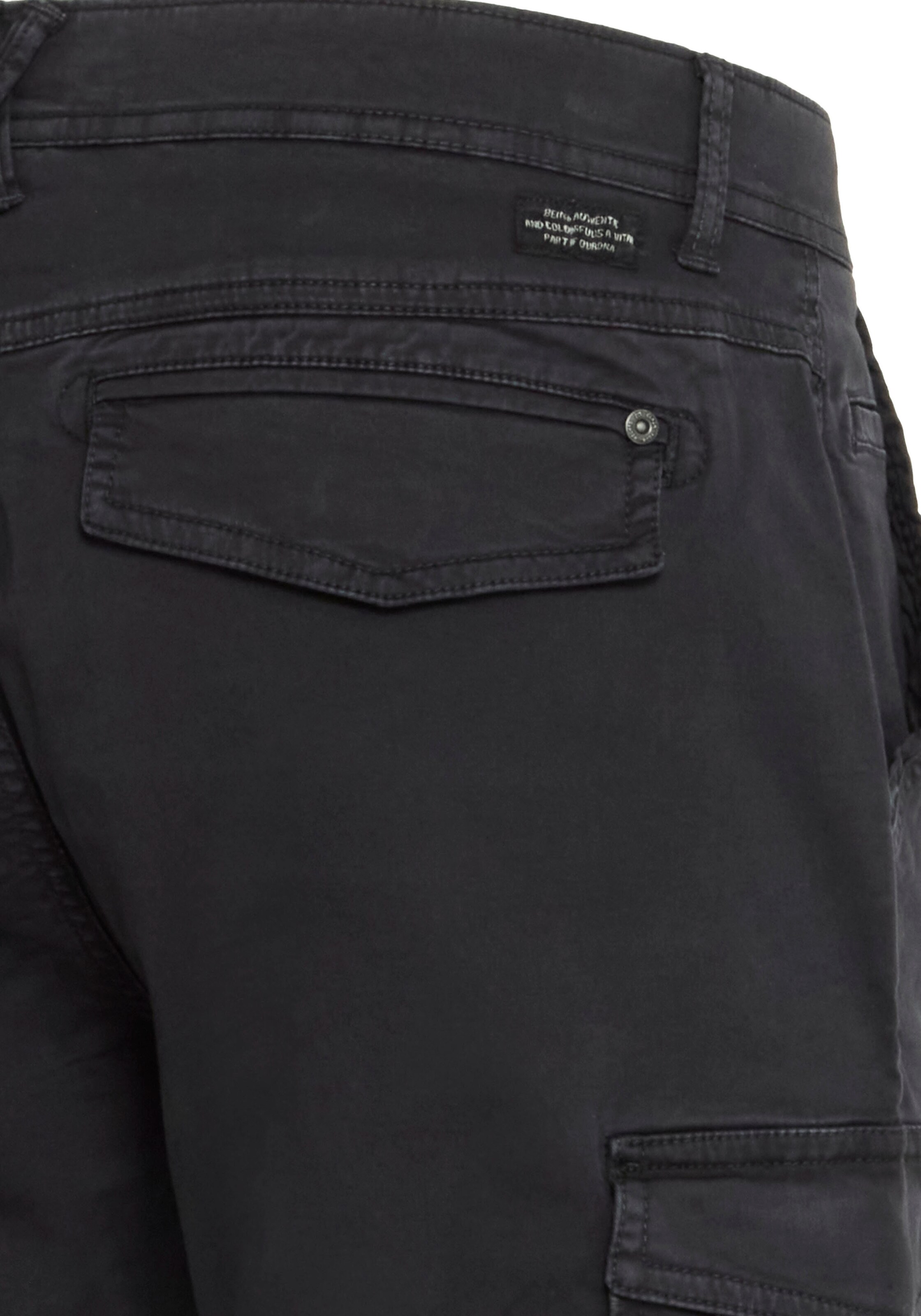 BLEND Regular Cargo Pants in Black
