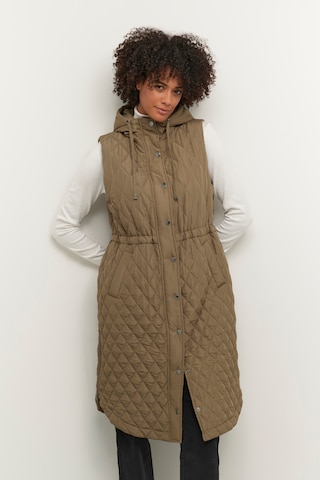 Gilet 'Leona' di Kaffe in verde: frontale