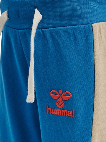 Hummel Regular Sportbroek 'FINN' in Blauw