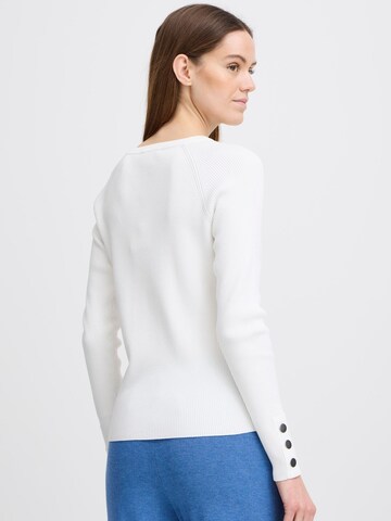Pullover 'Morla' di b.young in bianco