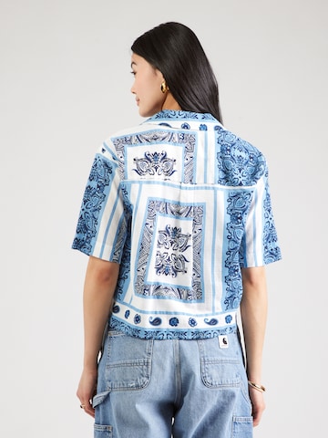Chemisier 'VMMILAN OMIA' VERO MODA en bleu