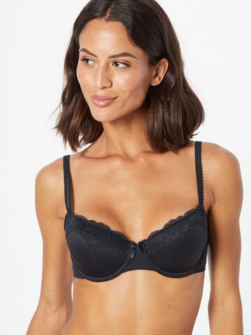 Hunkemöller T-Shirt BH 'Secret' in Schwarz: predná strana