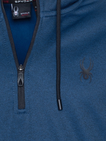 Spyder Αθλητική μπλούζα φούτερ σε μπλε