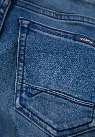 GARCIA Slimfit Jeans 'Xevi' in Blau