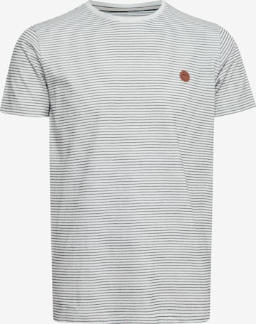 INDICODE JEANS T-Shirt 'Lupko' in Weiß: predná strana