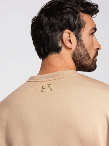 Ombre Sweatshirt 'Eximio' in Beige