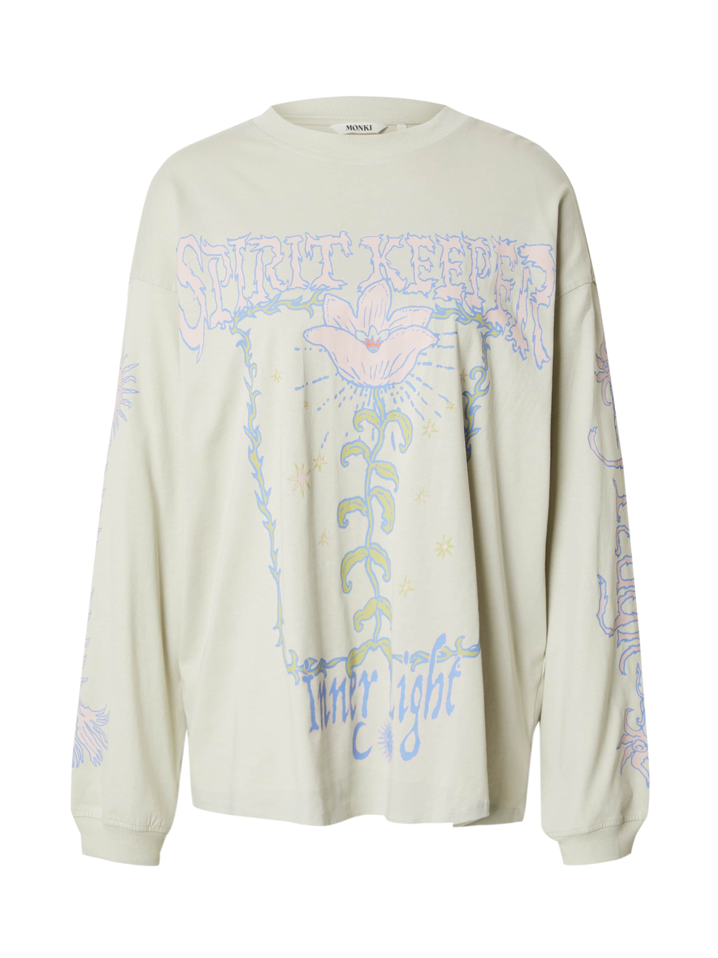 Monki Koszulka w kolorze zielony: przód