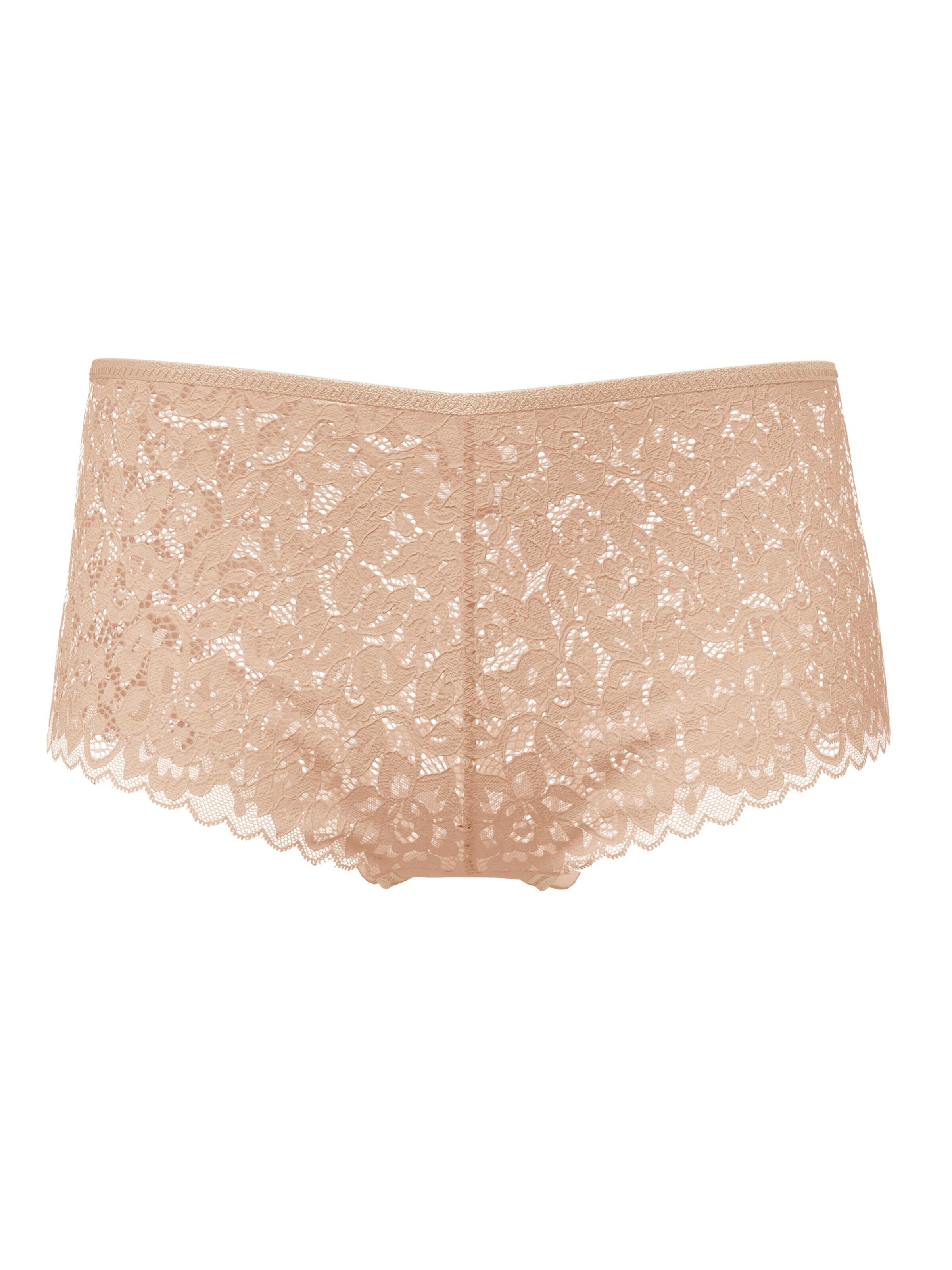 CALIDA Panty 'Natural Comfort Lace' in Beige: front