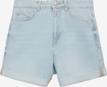 MANGO Regular Farkut 'MOM80' värissä sininen: etupuoli