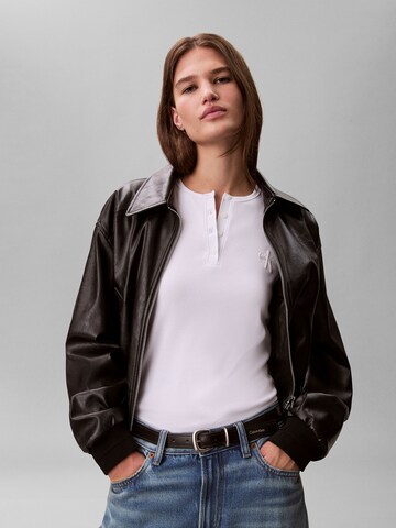 Calvin Klein Jeans Tričko - Biela