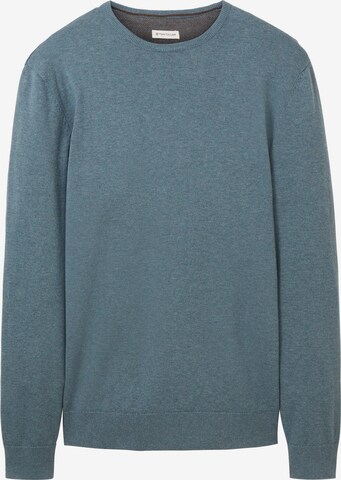 Pull-over TOM TAILOR en bleu : devant