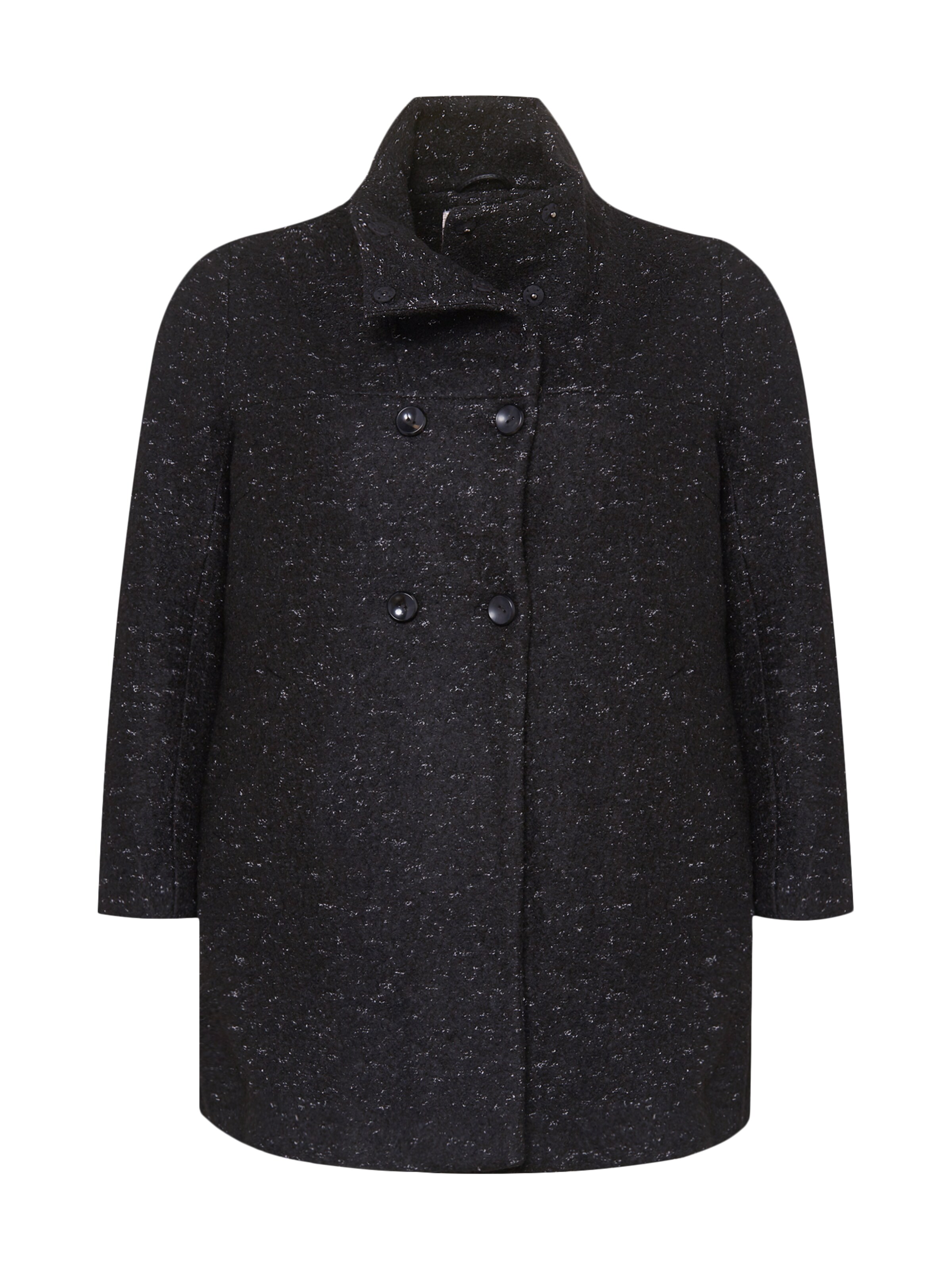 ONLY Carmakoma Vinterfrakke 'Sophia' i sort: forside