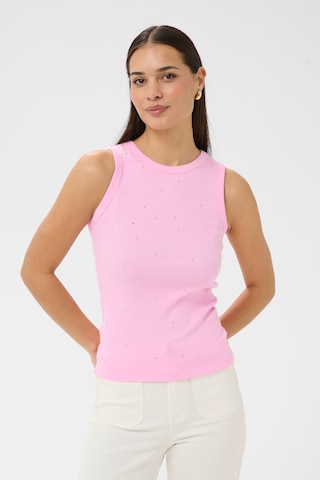 Kaffe Τοπ 'KACarna' σε ροζ: μπροστά