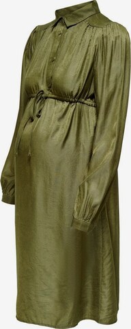Robe-chemise 'Mama' Only Maternity en vert