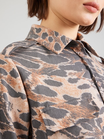 Chemisier 'Fancy' miss goodlife en marron