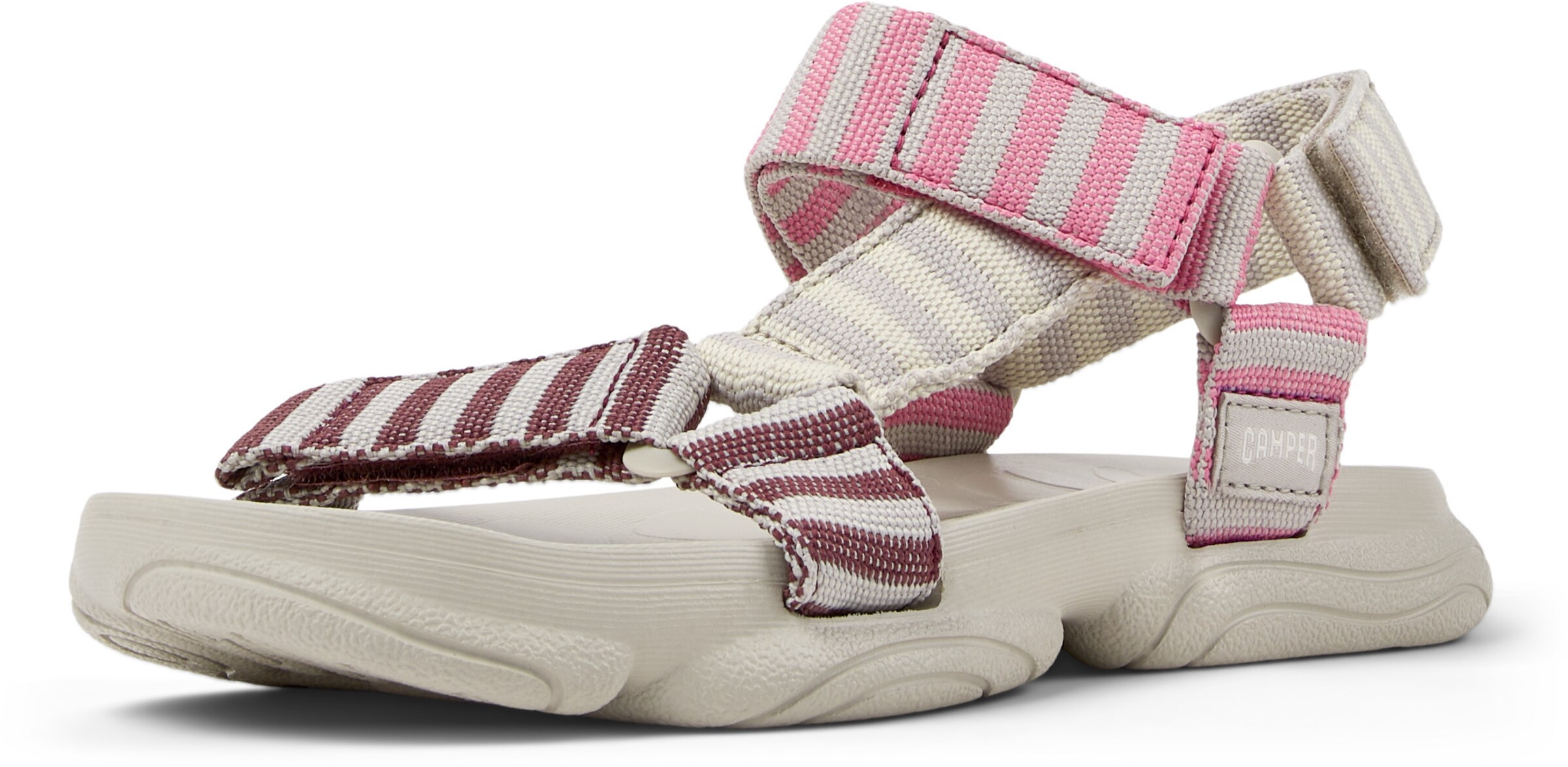 CAMPER - Sandalias 'Karst' en gris: frente