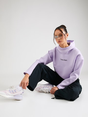 Calvin Klein Sport Αθλητική μπλούζα φούτερ σε λιλά