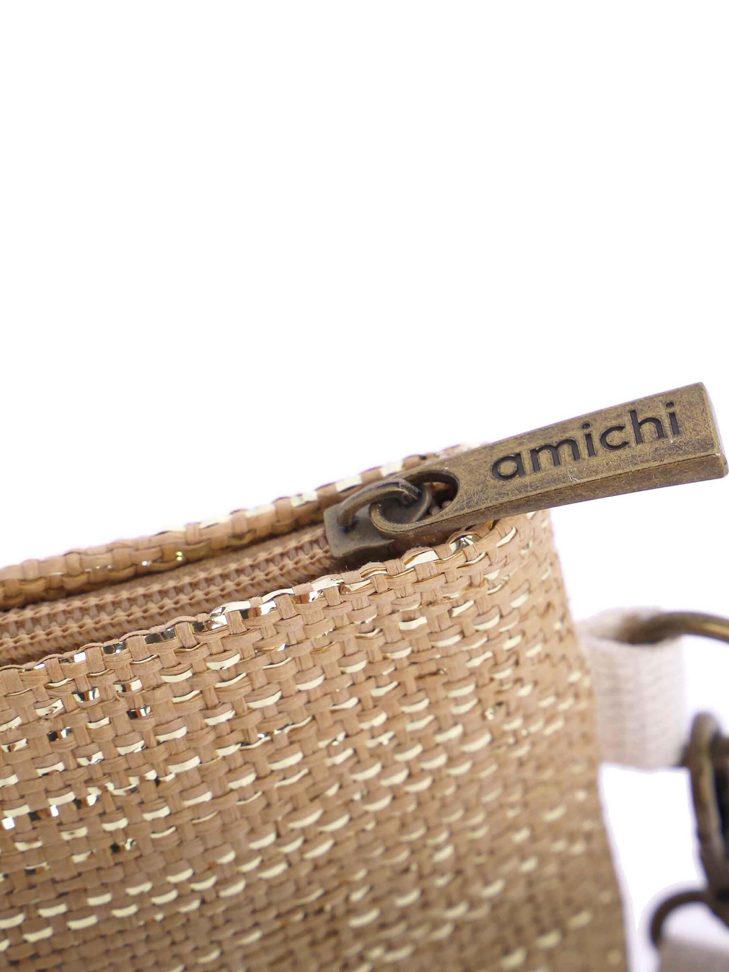 Amichi - Bolso de mano en blanco