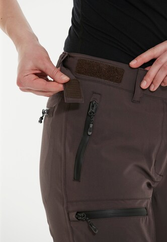Whistler Regular Outdoor trousers 'Seymour' in Brown