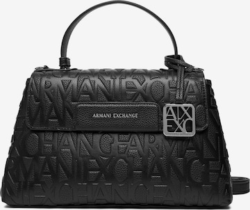 Borsa a mano di ARMANI EXCHANGE in nero: frontale