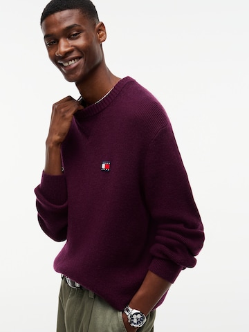 Tommy Jeans Sweater in Purple