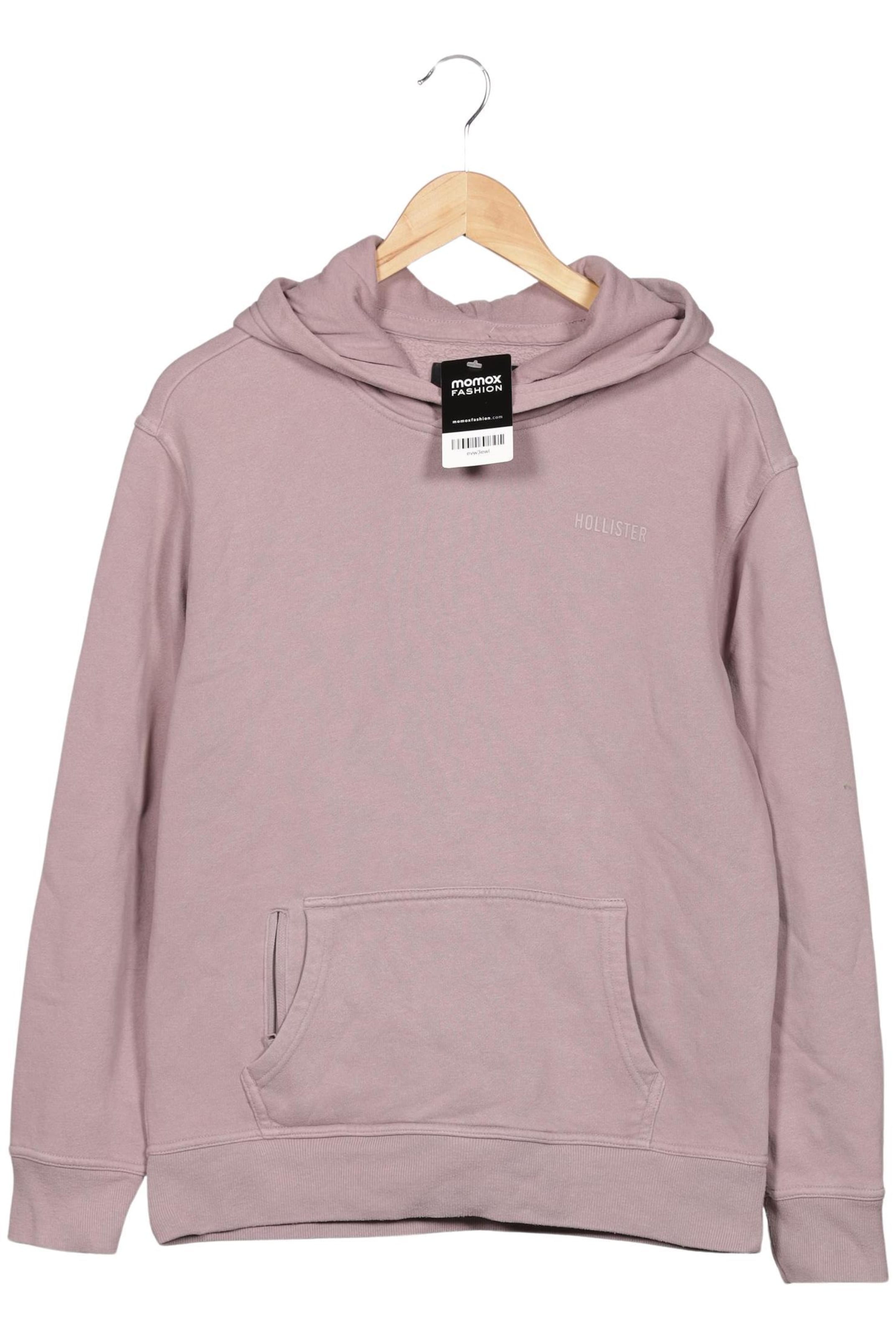 HOLLISTER Sweatshirt & Zip-Up Hoodie in XS in Pink: front