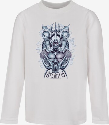 T-Shirt 'Aquaman - Ocean Master' ABSOLUTE CULT en blanc : devant