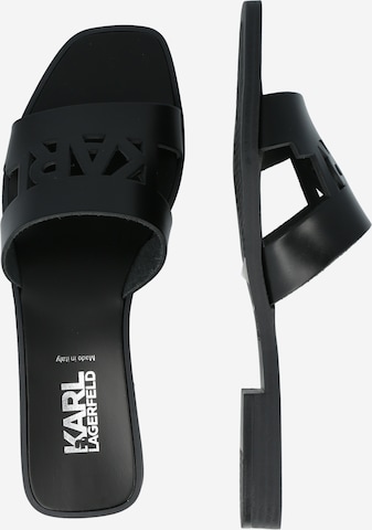 Karl LagerfeldNatikače s potpeticom 'SKOOT II Karl' - crna boja
