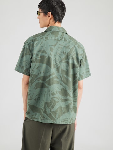 Jack & Jones Premium Regular fit Πουκάμισο 'JPRBLUBAHAMAS' σε πράσινο