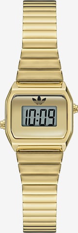 ADIDAS ORIGINALS Digitální hodinky – zlatá: přední strana