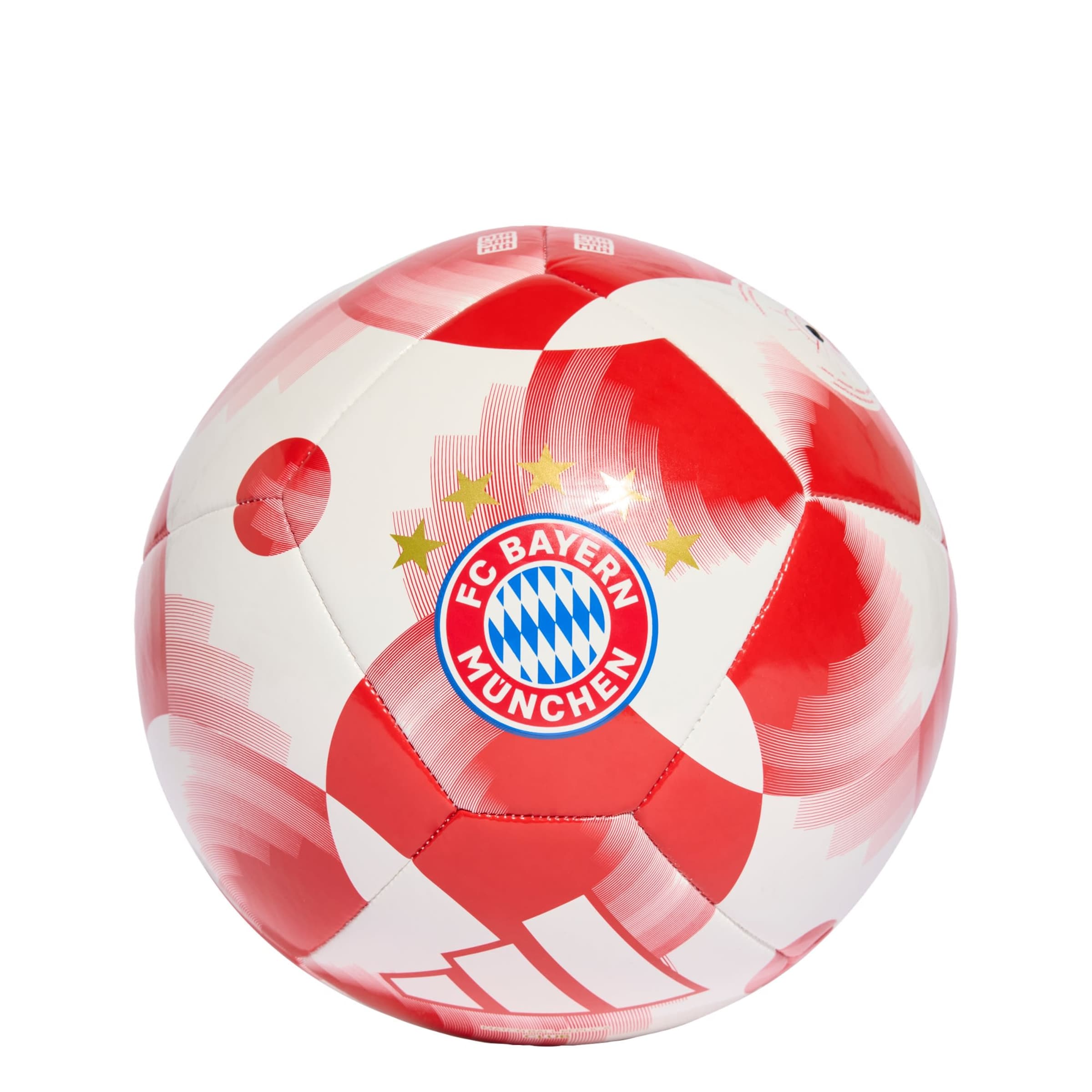 ADIDAS PERFORMANCE - Pelota 'FC Bayern München Club' en rojo: frente