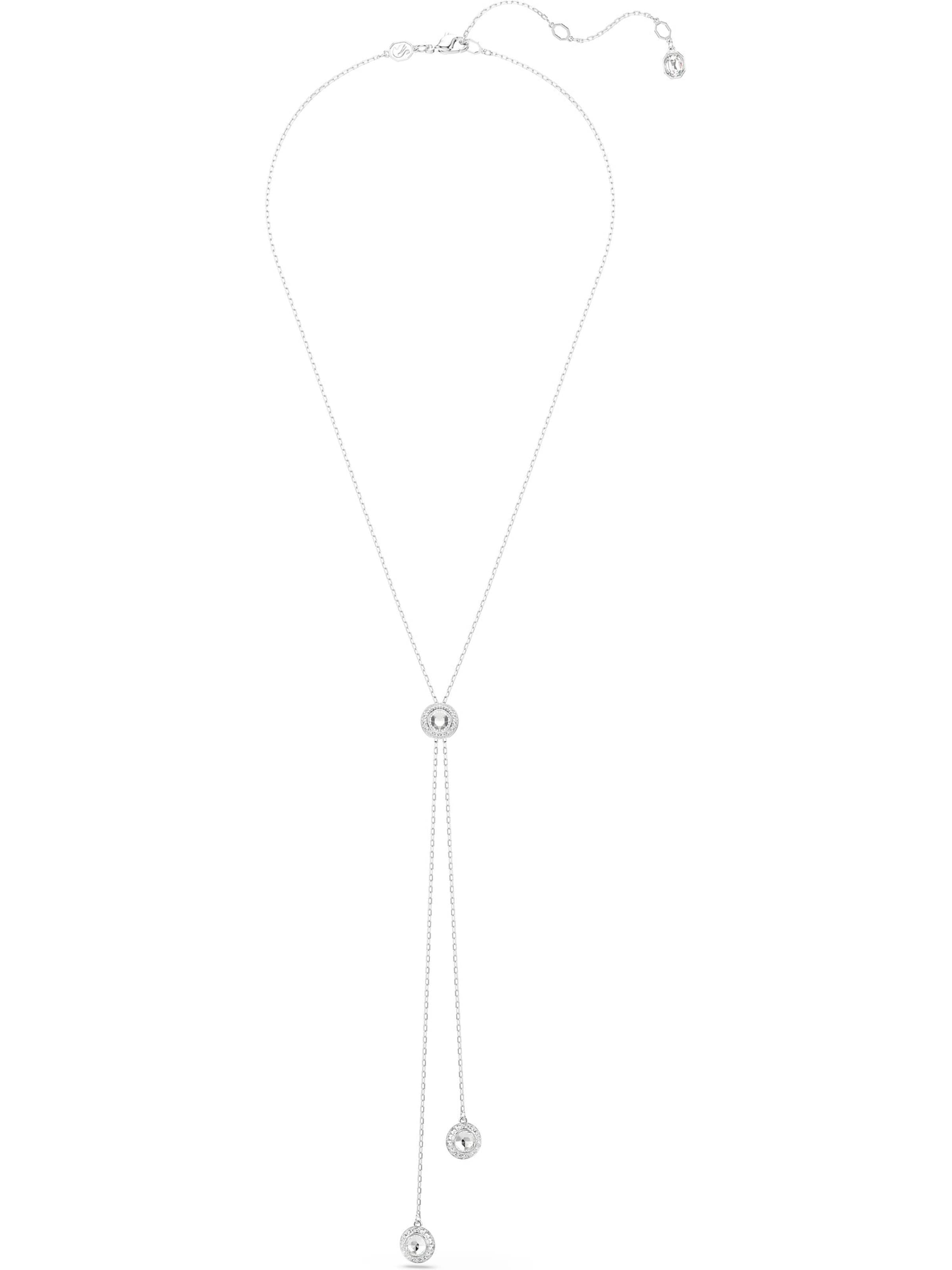 Swarovski Necklace in Silver: front