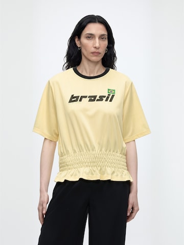 Haut ' Ansgarmd ' modström en beige : devant