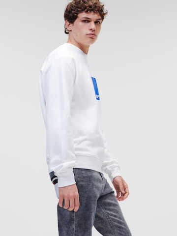 KARL LAGERFELD JEANS Sweatshirt in White
