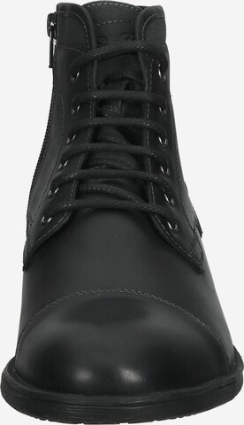 Bottines à lacets 'Jaylon' GEOX en noir