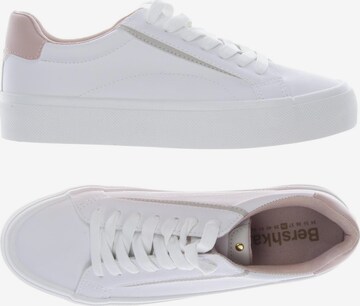 Bershka Sneaker 38 in Weiß: predná strana