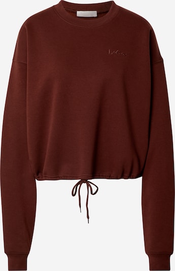 LeGer by Lena Gercke Sweatshirt 'Rosa' em castanho, Vista do produto