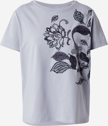 COMMA Shirt in Blau: Vorderseite