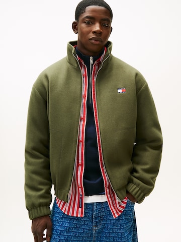 Tommy Jeans Between-season jacket 'ESSENTIAL' in Green: front