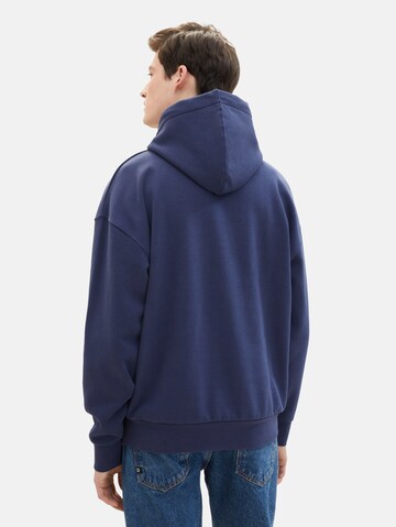 TOM TAILOR DENIM Sweatshirt i blå