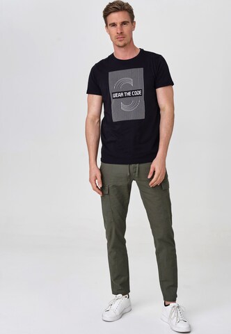 INDICODE JEANS Regular Cargo Pants ' Cagle ' in Green