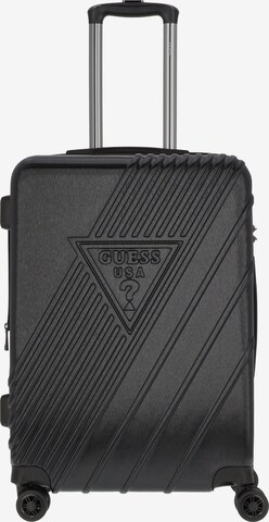 Trolley 'Tuffley' di GUESS in nero: frontale