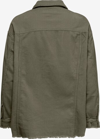 ONLY Between-Season Jacket 'Bitten' in Green: front