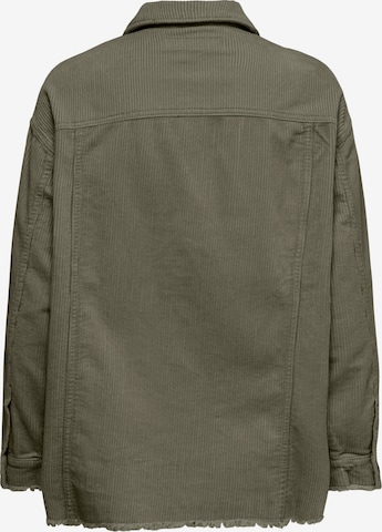 ONLY Демисезонная куртка 'Bitten' в Зеленый: спереди