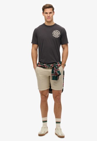 T-Shirt 'Outdoor Narrative' Superdry en marron