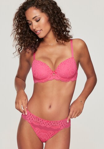 LASCANA T-shirt Bra in Pink