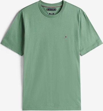 TOMMY HILFIGER Футболка 'ESS SEASONAL' в Зеленый: спереди