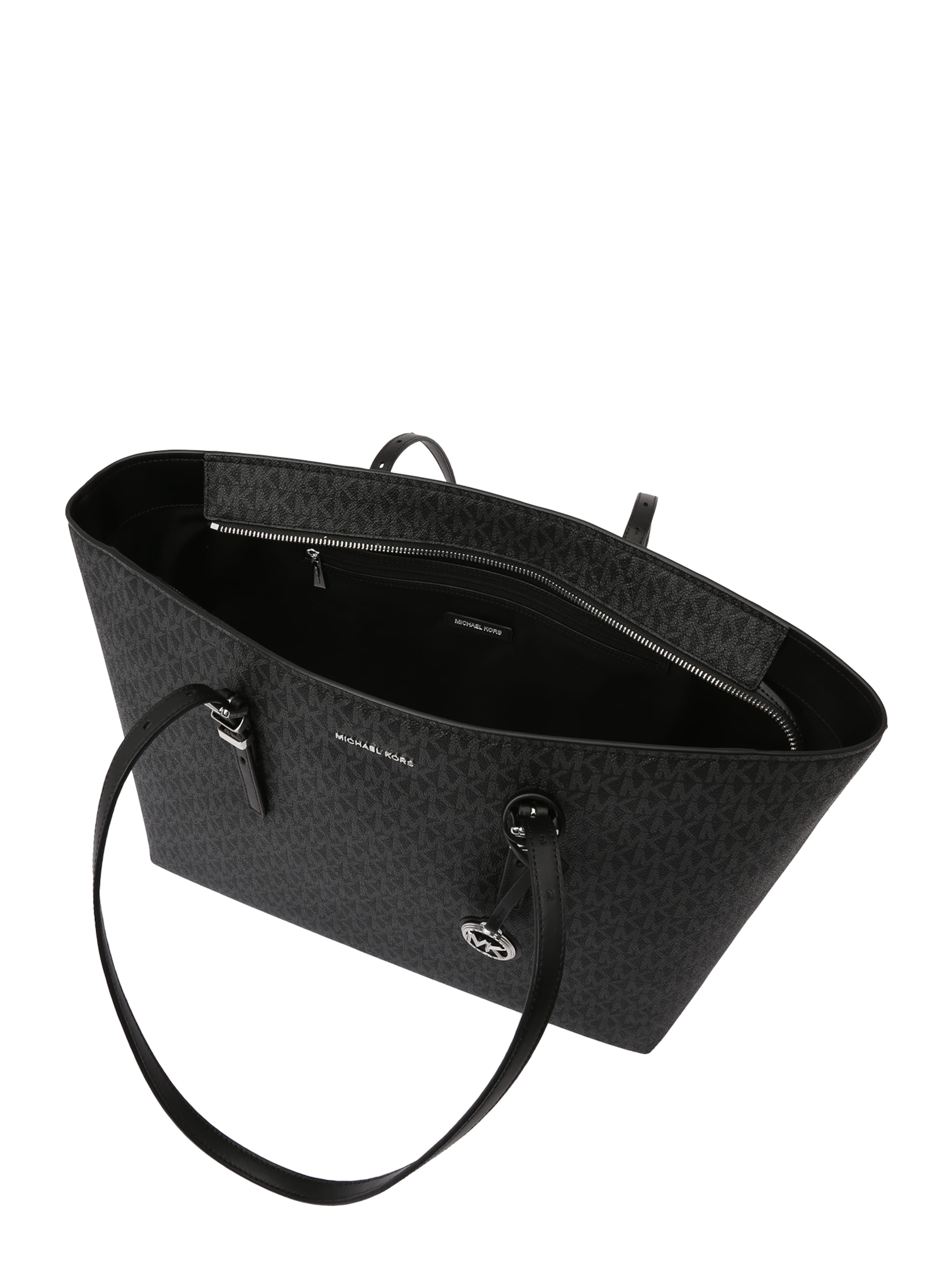 MICHAEL Michael Kors Nakupovalna torba | črna barva