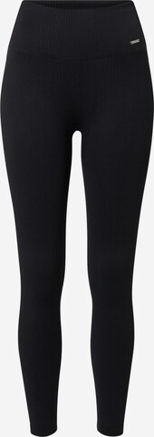 Pantalon de sport aim'n en noir : devant